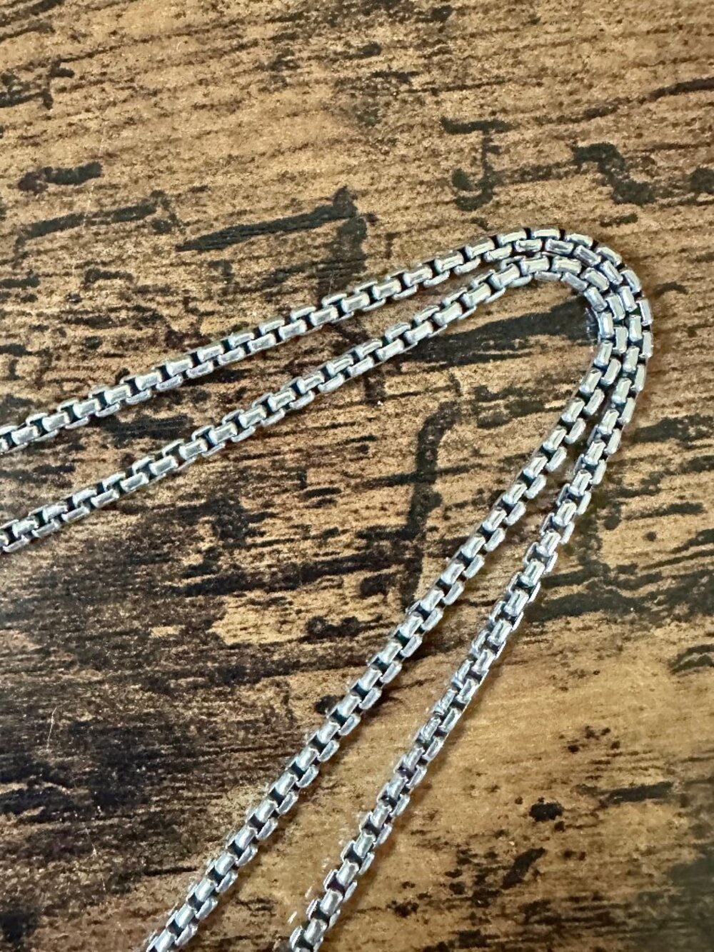 David Yurman Box Chain Necklace in Sterling Silver - 1.7mm - 20" - Picture 9 of 12